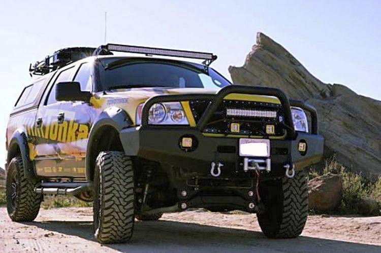 Buckstop Ford F150 2004-2008 Front Bumper Winch Ready with Tow Hooks F7BAJA