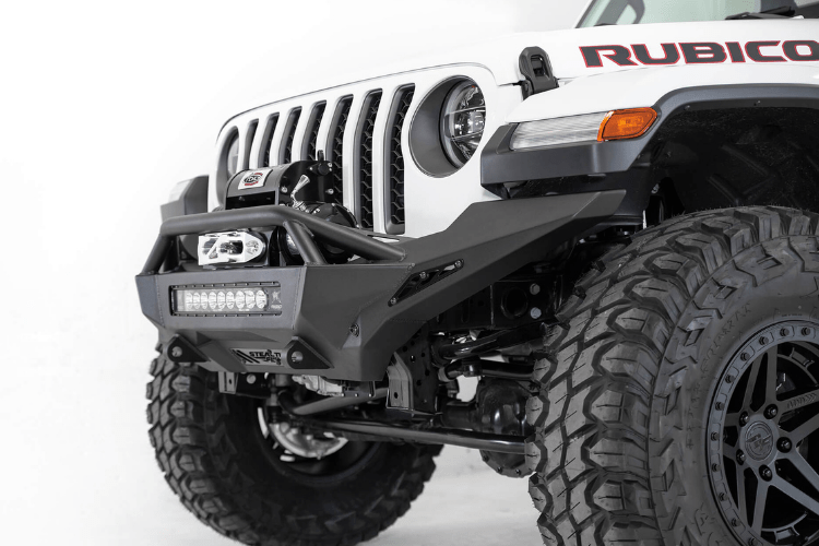 ADD F961692080103 Jeep Gladiator JT 2020-2022 Stealth Fighter Front Bumper Full Width With Pre-Runner Guard