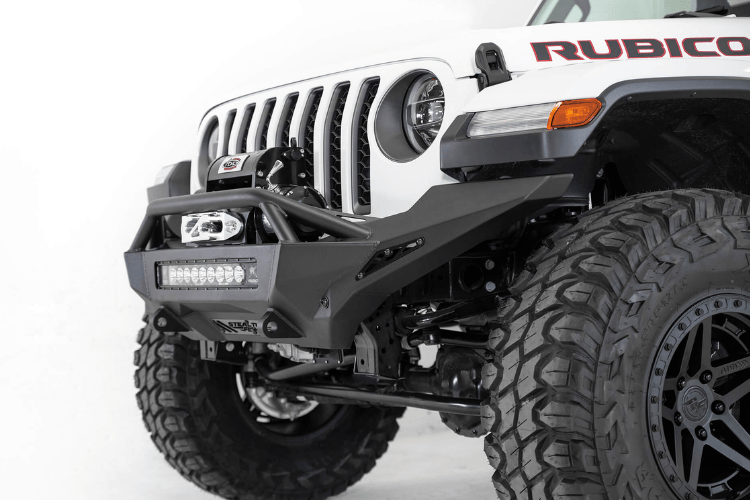ADD F961692080103 Jeep Wrangler JL 2018-2021 Stealth Fighter Front Bumper Full Width With Pre-Runner Guard