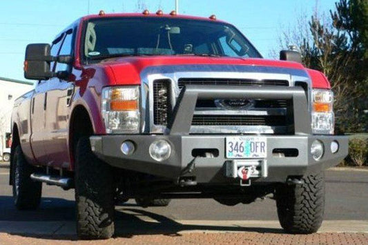 Buckstop Ford F450/F550 Superduty 2008-2010 Front Bumper Winch Ready with Tow Hooks F9BOSS