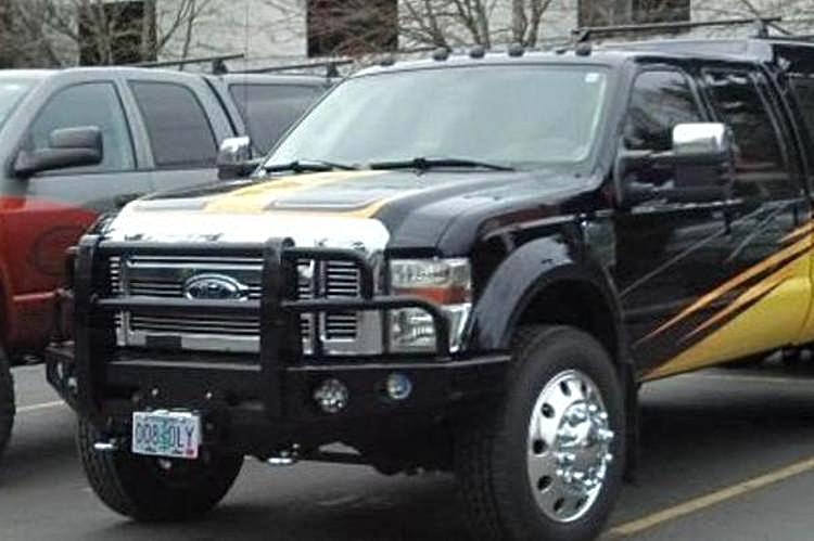Buckstop Ford F450/F550 Superduty 2008-2010 Front Bumper Winch Ready with Tow Hooks F9OB