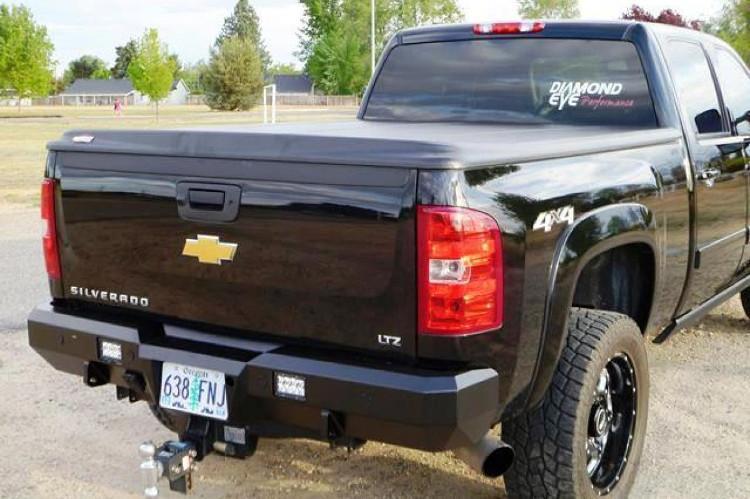 Fusion FB-07131500GMRB GMC Sierra 1500 Rear Bumper 2007.5-2013