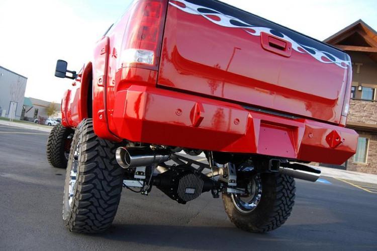Fusion FB-07131500GMRB GMC Sierra 1500 Rear Bumper 2007.5-2013