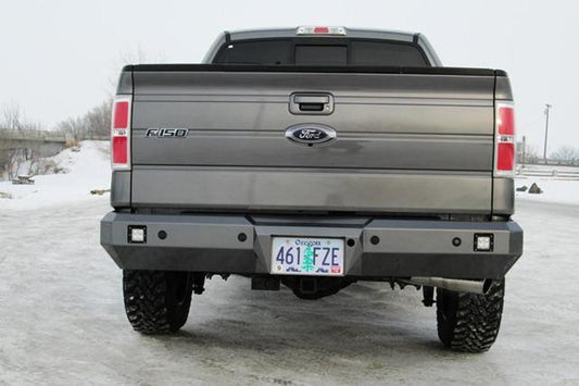 Fusion 0914150RB Ford F150 2009-2014 Rear Bumper without Back Up Sensors
