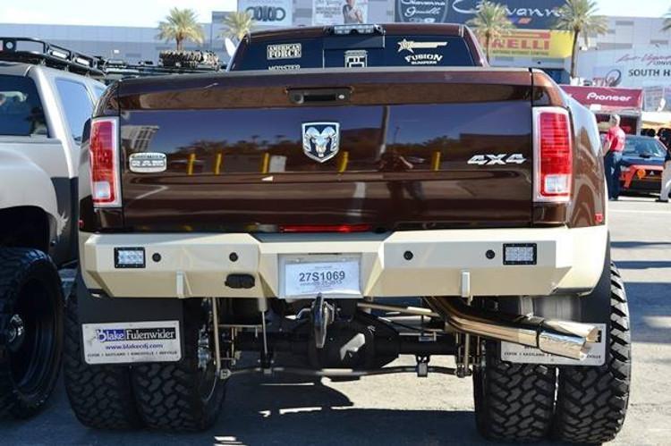 Fusion FB-1017RMRB Dodge Ram 2500/3500 Rear Bumper 2010-2017