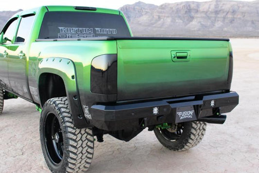 Fusion FB-1114GMRB Chevy Silverado 2500/3500 Rear Bumper 2011-2014