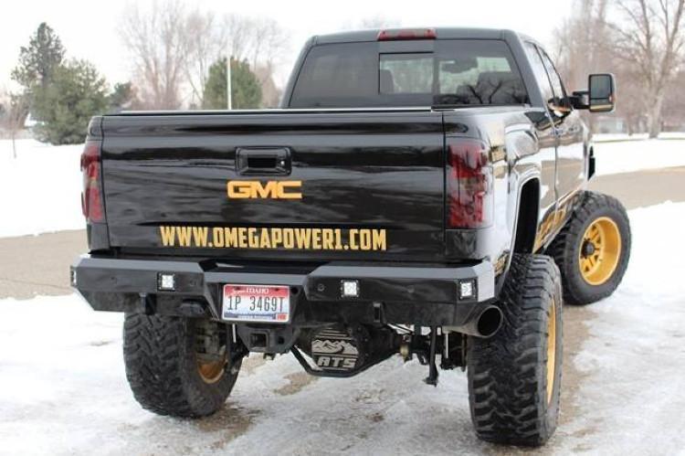 Fusion FB-14171500GMRB GMC Sierra 1500 Rear Bumper 2014-2017