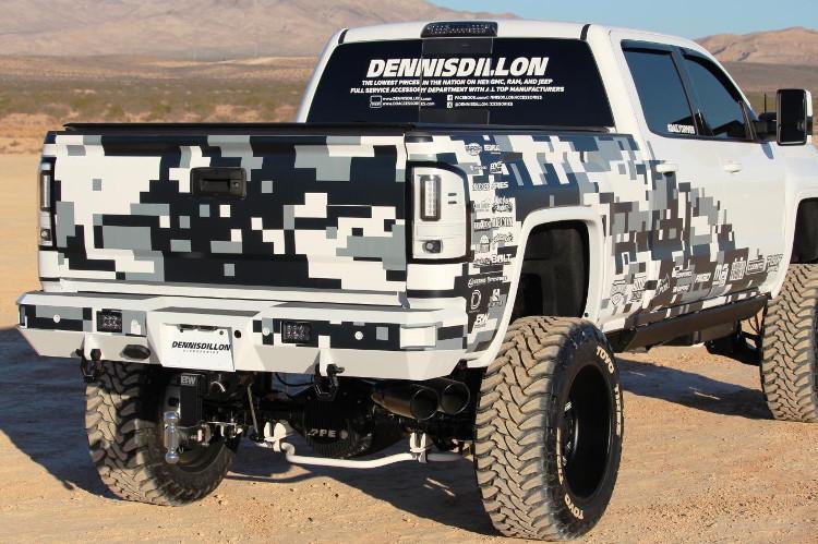 Fusion FB-14171500GMRB GMC Sierra 1500 Rear Bumper 2014-2018