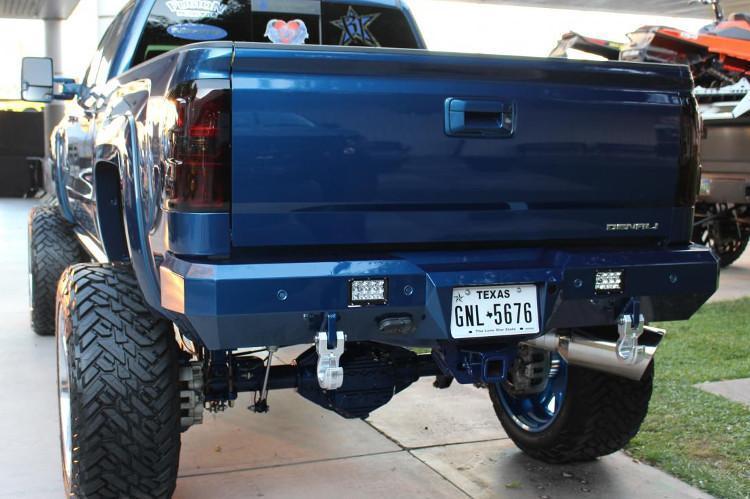 Fusion FB-14171500GMRB GMC Sierra 1500 Rear Bumper 2014-2017