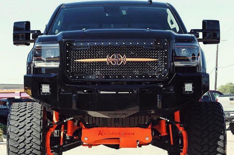 Fusion FBGMC1519FB GMC Sierra 2500/3500 2015-2019 Front Bumper