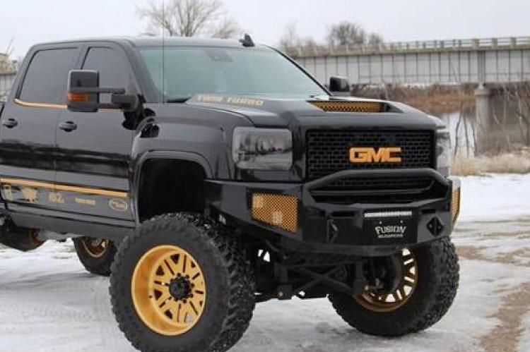 Fusion FBGMC1519FB GMC Sierra 2500/3500 2015-2019 Front Bumper