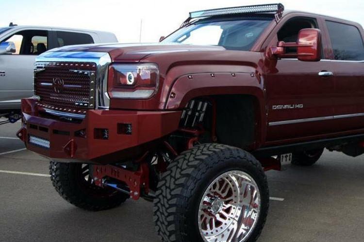Fusion FBGMC1519FB GMC Sierra 2500/3500 2015-2019 Front Bumper