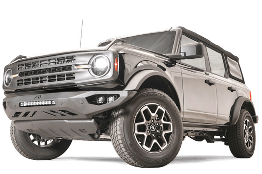Fab Fours FB21-D5251-1 Ford Bronco 2021-2022 Vengeance Front Bumper No Guard