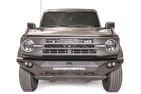 Fab Fours FB21-D5251-1 Ford Bronco 2021-2022 Vengeance Front Bumper No Guard