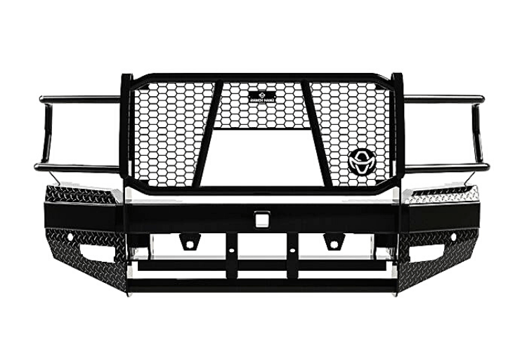 Ranch Hand FBD195BLRC Dodge Ram 2500/3500 2019-2024 Sport Series Front Bumper Winch Ready & Sensors with Grille Guard