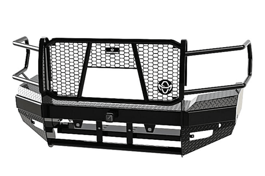 Ranch Hand FBD195BLRC Dodge Ram 2500/3500 2019-2023 Sport Series Front Bumper Winch Ready & Sensors with Grille Guard