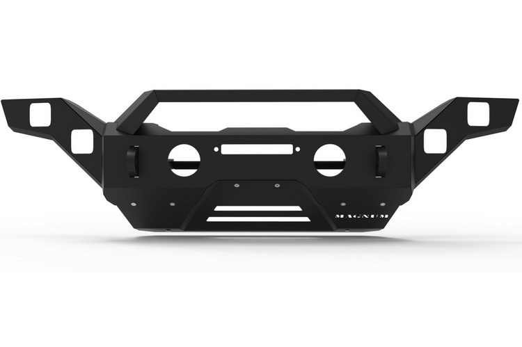 Magnum Raptor Series Jeep Wrangler JL Front Bumper 2018-2024 FBM36JPN-RT Winch Ready with RT Bar and Skid Plate