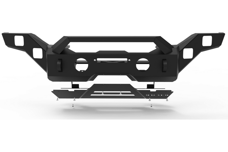 Magnum Raptor Series Jeep Wrangler JL Front Bumper 2018-2024 FBM36JPN-RT Winch Ready with RT Bar and Skid Plate