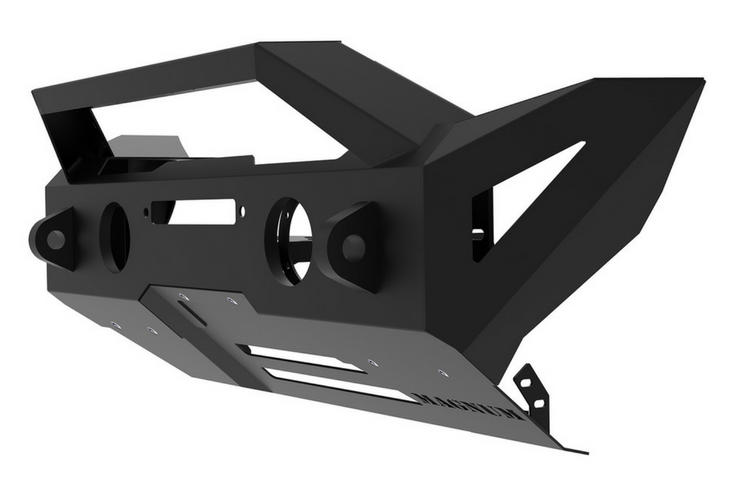 Magnum Raptor Series Jeep Wrangler JL Front Bumper 2018-2025 FBM36JPN-RT Winch Ready with RT Bar and Skid Plate