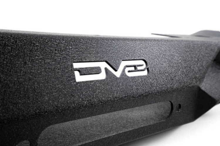 DV8 Offroad Jeep Wrangler JK 2007-2018 Front Bumper Mid-Width with Light Bar Mount Winch Ready FBSHTB-24