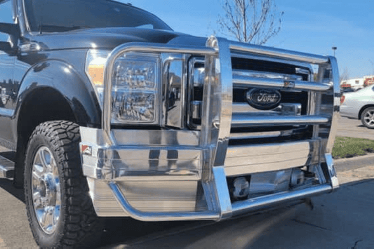 Ali Arc Traditional Aluminum Ford F450/F550 Superduty 2011-2016 Front Bumper With Rake FDR278