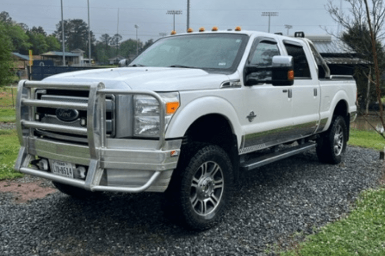 Ali Arc Traditional  Aluminum Ford F450/F550 Superduty 2011-2016 Front Bumper With Rake FDR278