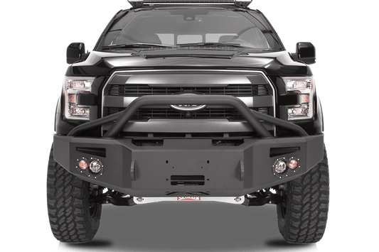 Fab Fours FF09-H1952-1 Front Bumper Ford F150 2009-2014 with Pre-Runner Guard Premium