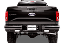 Fab Fours FF09-T1750-1 Rear Bumper Ford F150 2009-2014 Black Steel
