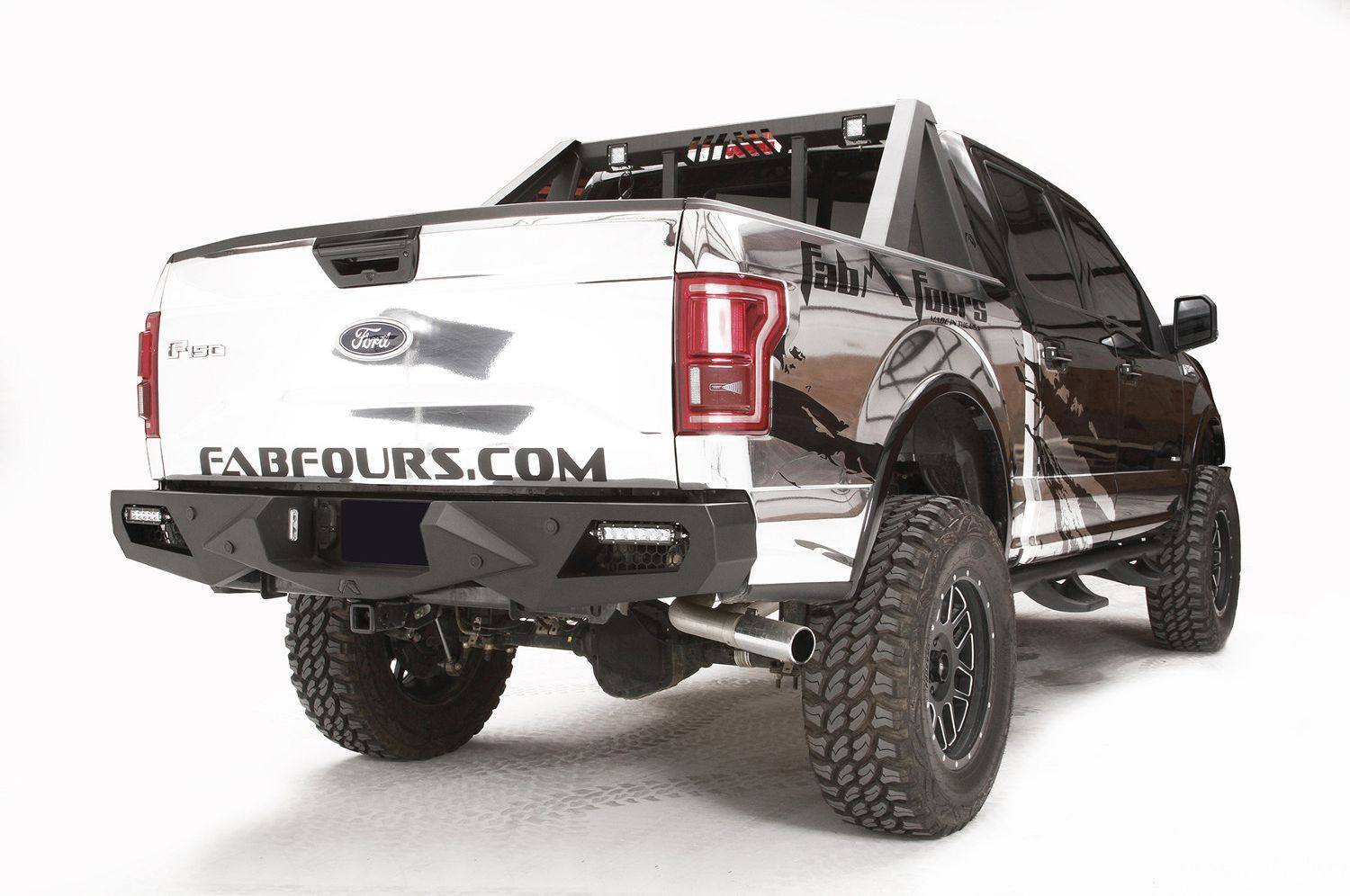 Fab Fours Vengeance Rear Bumper 2015-2020 Ford F150 FF15-E3251-1