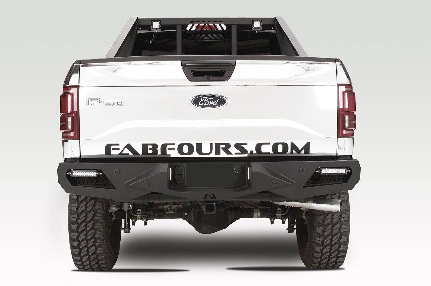 Fab Fours Vengeance Rear Bumper 2015-2020 Ford F150 FF15-E3251-1