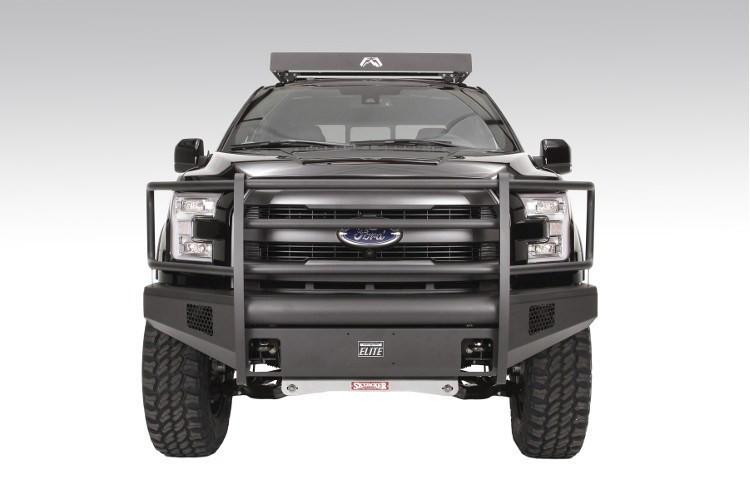 Fab Fours Ford F150 2015-2017 Front Bumper Full Guard with Tow Hooks FF15-R3250-1