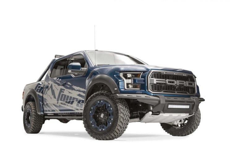 Fab Fours FF17-D4371-1 Ford F150 Raptor 2017-2020 Aero Front Bumper No Guard