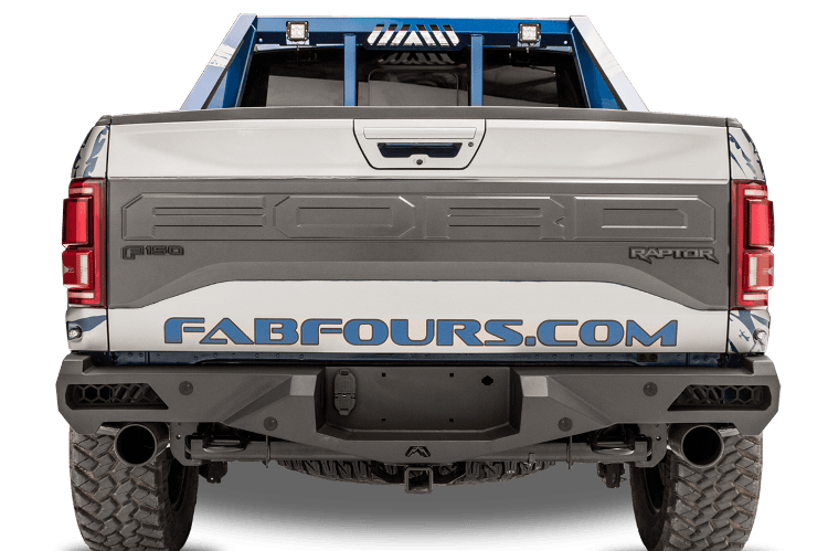Fab Fours Vengeance Rear Bumper Ford F150 Raptor FF17-E4351-1 2017-2020 with Sensor