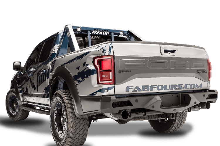 Fab Fours Vengeance Rear Bumper Ford F150 Raptor FF17-E4351-1 2017-2020 with Sensor