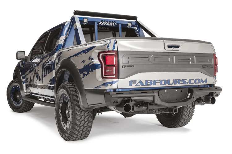 Fab Fours FF17-E4371-1 Ford F150 Raptor 2017-2020 Aero Rear Bumper