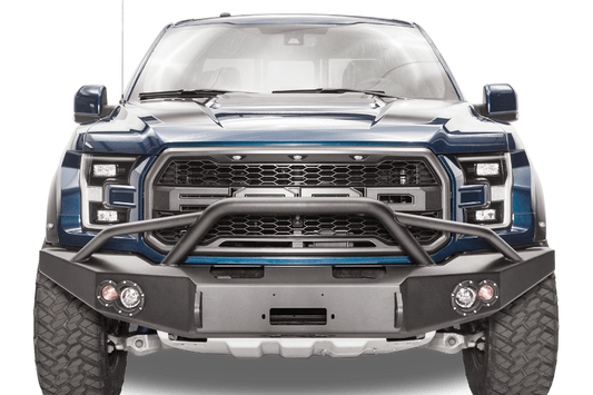 Fab Fours Ford F150 Raptor 2017-2020 Front Bumper Winch Ready with Pre-Runner Guard FF17-H4352-1