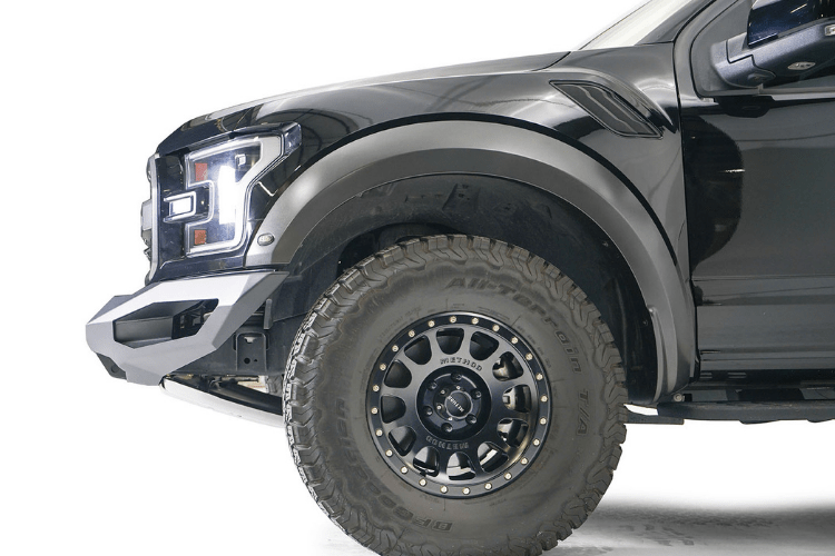 Fab Fours FF17-X4351-1 Ford F150 Raptor 2017-2021 Matrix Front Bumper Winch Ready No Guard