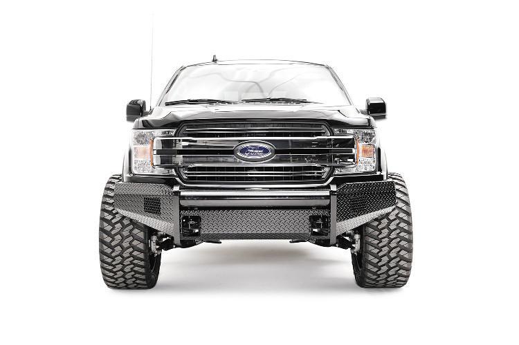 Fab Fours FF18-K4561-1 Black Steel Ford F150 Front Bumper 2018