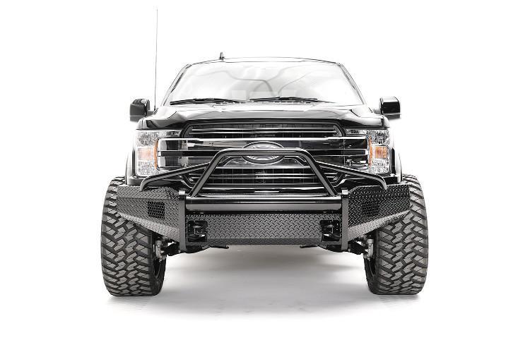 Fab Fours FF18-K4562-1 Black Steel Ford F150 Front Bumper 2018