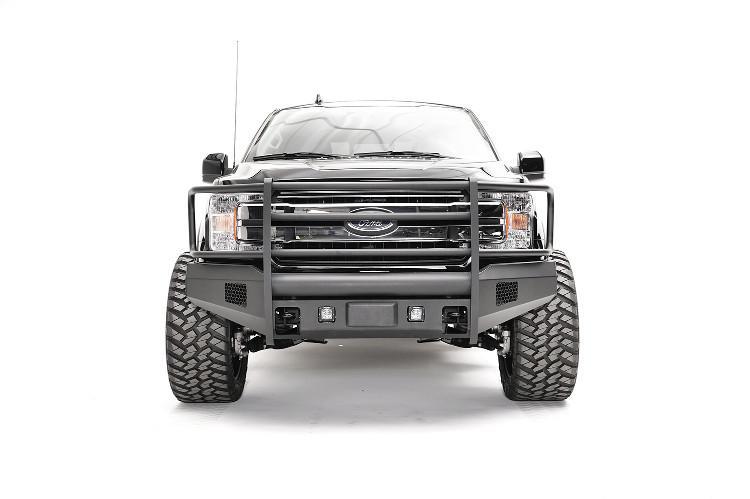 Fab Fours FF18-R4560-1 Black Steel Elite Ford F150 Front Bumper 2018