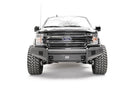 Fab Fours FF18-R4561-1 Ford F150 2018-2020 Black Steel Elite Front Bumper No Guard