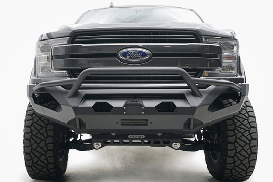 Fab Fours FF18-X4552-1 Ford F150 2018-2020 Matrix Front Bumper Winch Ready Pre-Runner Guard