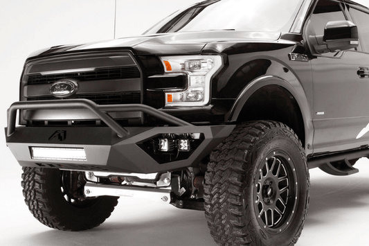 Fab Fours FF21-V5152-1 Ford F150 2021-2023 Vengeance Front Bumper Pre-Runner Guard