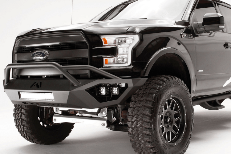 Fab Fours FF21-V5152-1 Ford F150 2021-2023 Vengeance Front Bumper Pre-Runner Guard