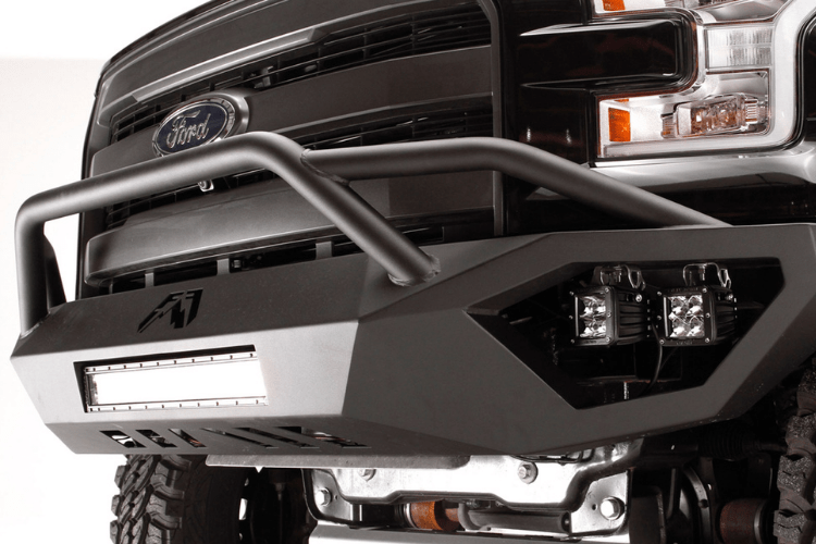Fab Fours FF21-V5152-1 Ford F150 2021-2023 Vengeance Front Bumper Pre-Runner Guard