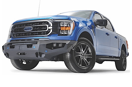 Fab Fours FF21-X4751-1 Ford F150 2021-2023 Matrix Front Bumper Winch Ready No Guard