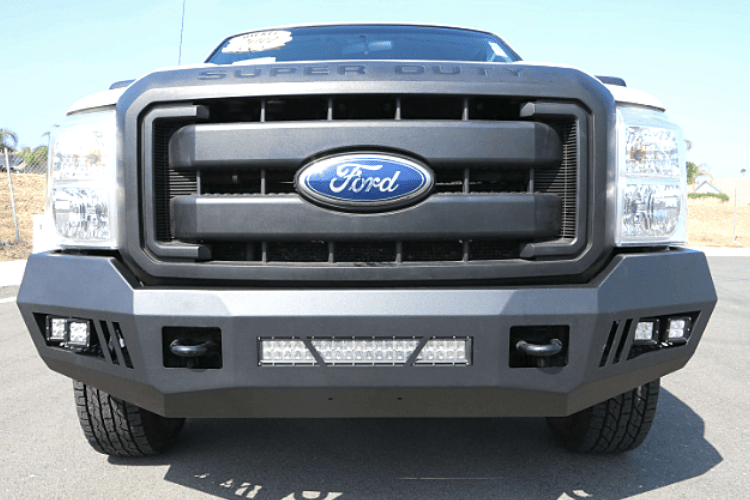 TrailFX Ford F450/F550 Superduty 2017-2019 Front Bumper HD FHDNW006TI