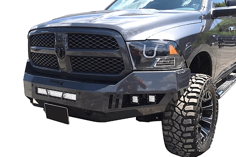 TrailFX Dodge Ram 1500 2013-2018 Front Bumper HD FLDB006TI