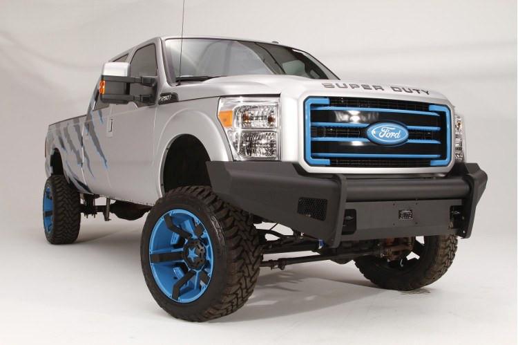 Fab Fours Ford F450/F550 Superduty 2011-2016 Front Bumper No Guard with Tow Hooks FS11-Q2561-1
