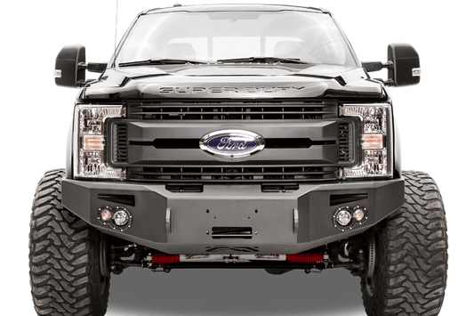 Fab Fours FS17-A4251-1 Front Bumper Ford F450/F550 Superduty 2017-2022 Winch Ready No Guard Premium